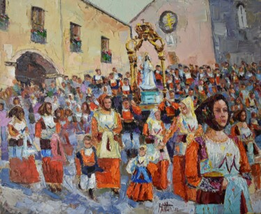 Processione Madonna dei martiri  Fonni