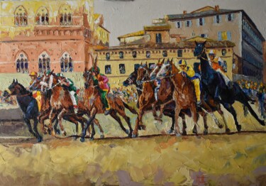 Partenza al palio di SIENA